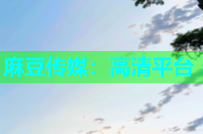 麻豆传媒：高清平台