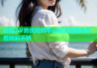 麻豆AV男优视频平台高清资源免费看精彩不断