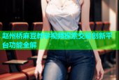 赵州桥麻豆教学视频探索交易创新平台功能全解