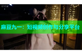 麻豆九一：短视频创作与分享平台
