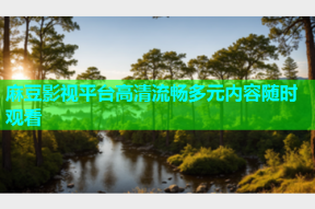 麻豆影视平台高清流畅多元内容随时观看